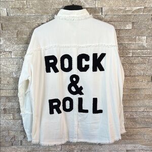 New 🖤 ROCK & ROLL Shirt Jacket